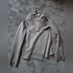 Anne Klien faux leather jacket